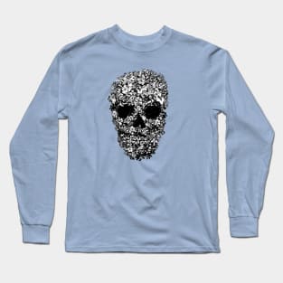 Flower Skull Long Sleeve T-Shirt